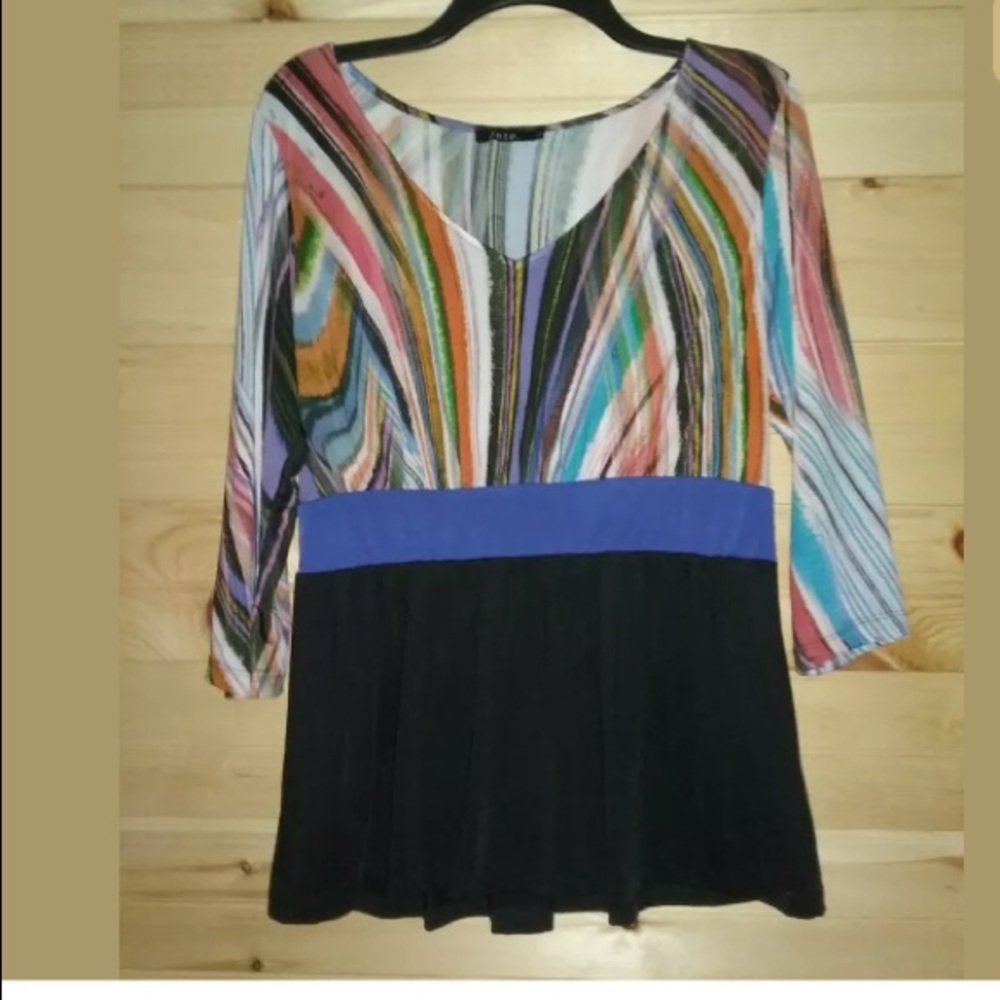 Jete 35S Large Top Stretch 3/4 Sleeve Pullover